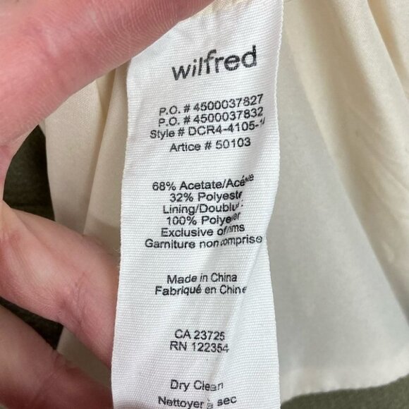 Aritzia Wilfred Mayet‎ Jacket Drape Olive Green Size XXS Moto Oversized Japan - Picture 5 of 11